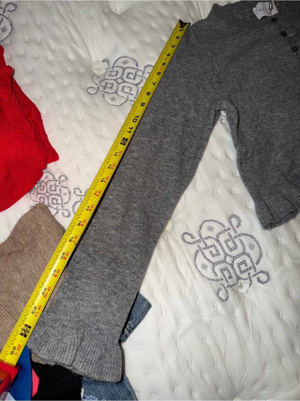 NWT Marble Knitted You First Ruffle Set - Picture 5 of 5
